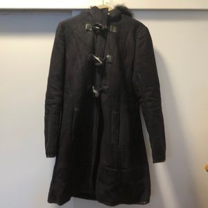 Via Spiga black winter jacket size medium